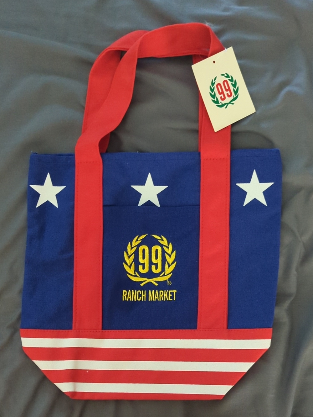 NWT 99 Ranch American Flag Mini Tote